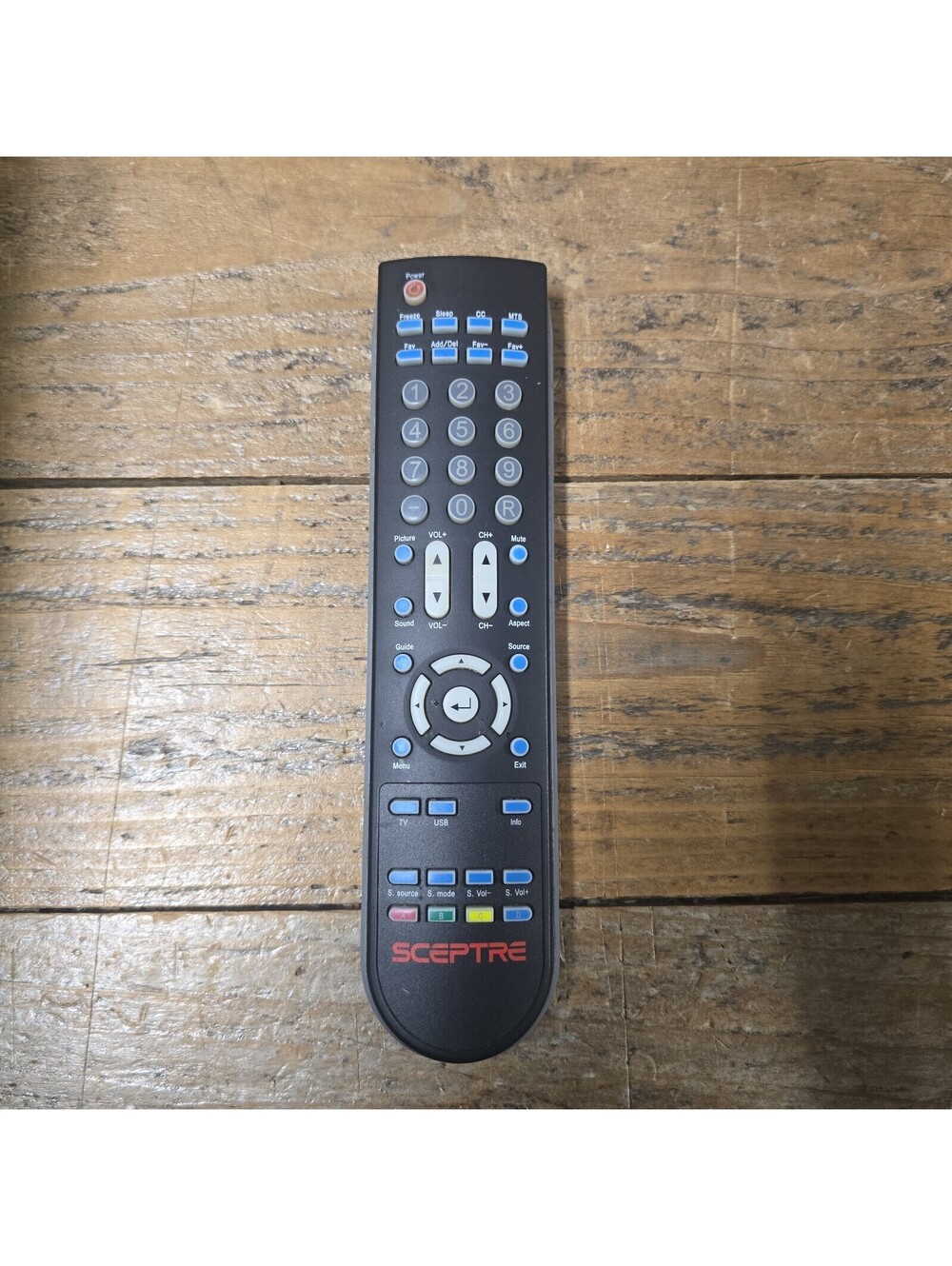 Sceptre TV Remote Control HOF12L006GPD5 Original OEM Genuine - Tested, Works